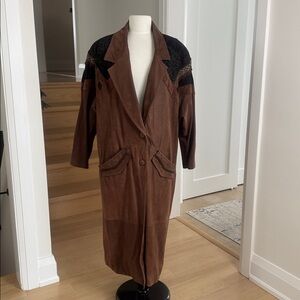 Vintage 90’s Adventure Bound by Wilsons Brown Leather Women's Coat XL